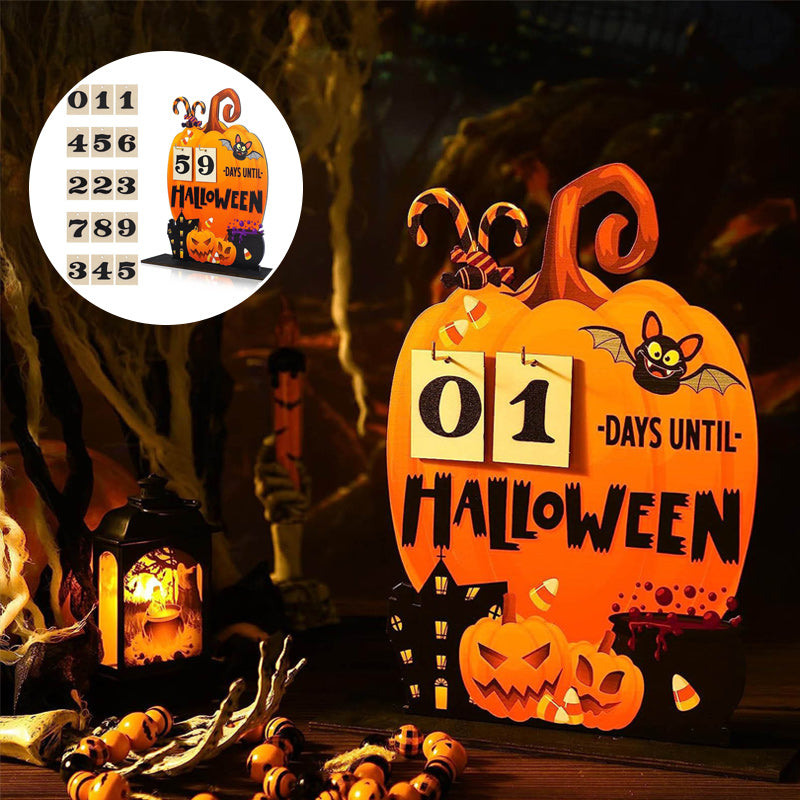 Calendario de Adviento de Madera para Halloween | Bowlift