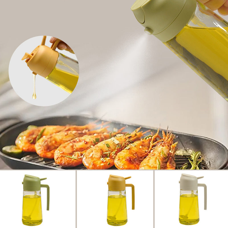 Spray y dispensador de aceite de vidrio 2 en 1 | Brehn