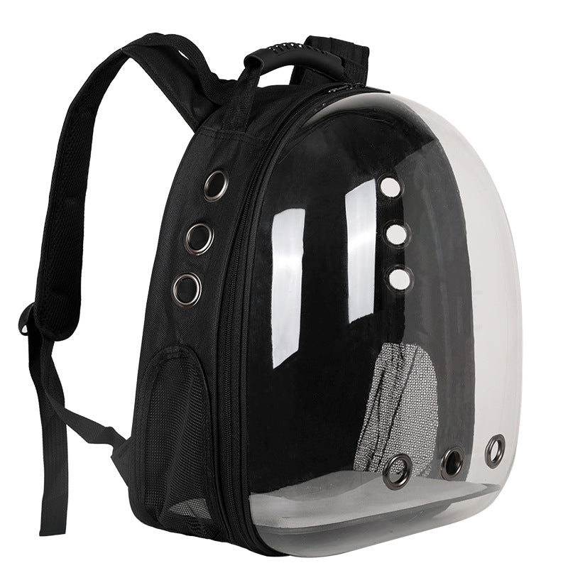 Mochila Plegable para Mascotas con Ventilación y Vista Clara