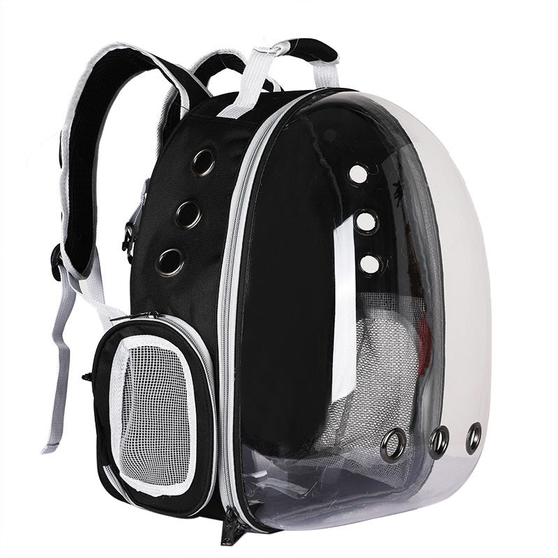 Mochila Plegable para Mascotas con Ventilación y Vista Clara