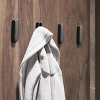 Ganchos de pared abatibles | Metal macizo
