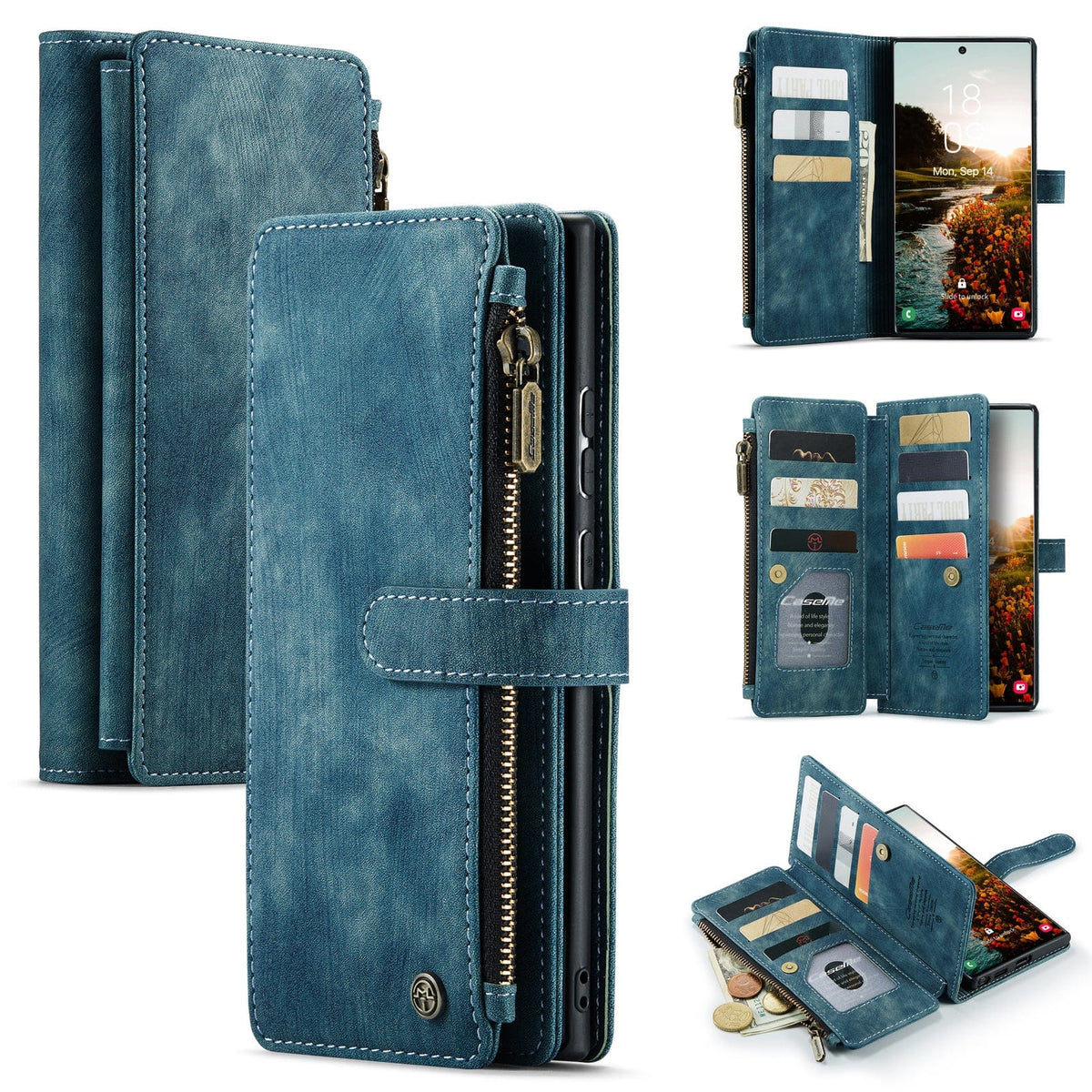 Skanto | Funda de cuero para Samsung Galaxy