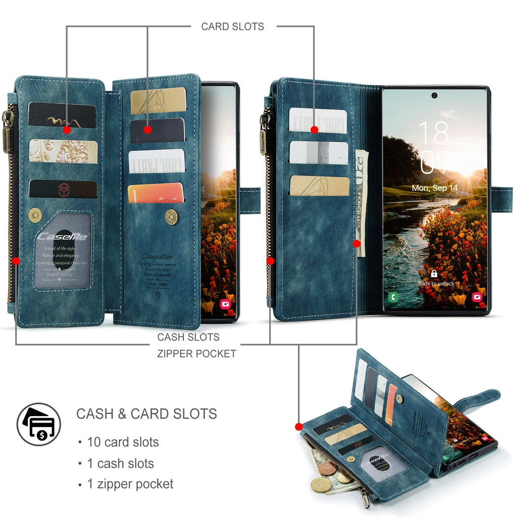 Skanto | Funda de cuero para Samsung Galaxy