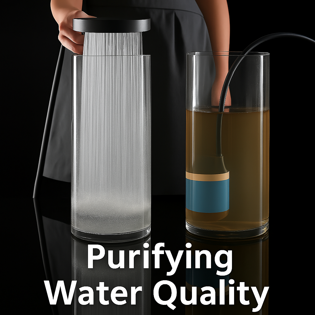 Cabezal de ducha de alta presión con tecnología Turbo Boost y filtración