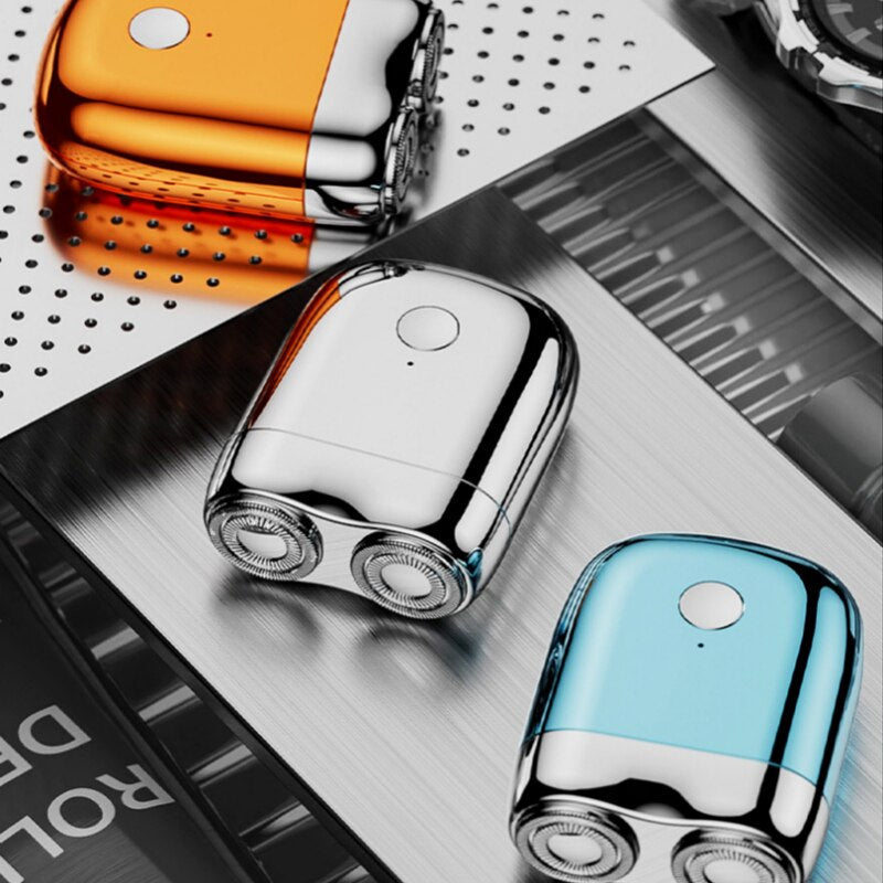 Mini Afeitadora Eléctrica Magnética para Hombres