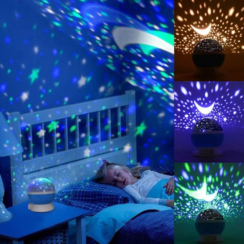 Proyector de Estrellas Galaxia con Control Remoto - luz mágica nocturna