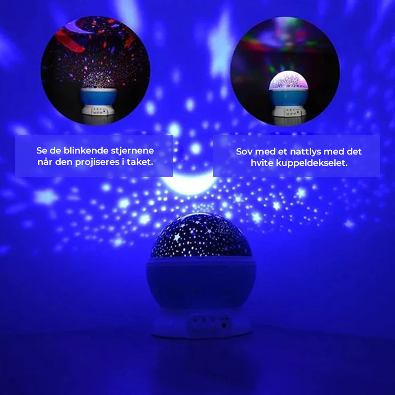 Proyector de Estrellas Galaxia con Control Remoto - luz mágica nocturna