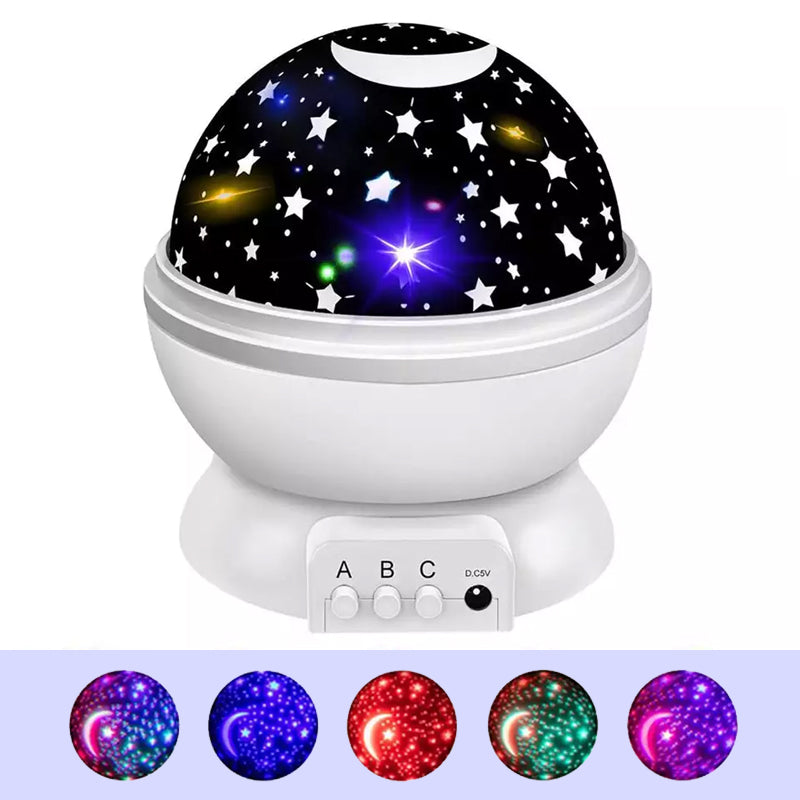 Proyector de Estrellas Galaxia con Control Remoto - luz mágica nocturna