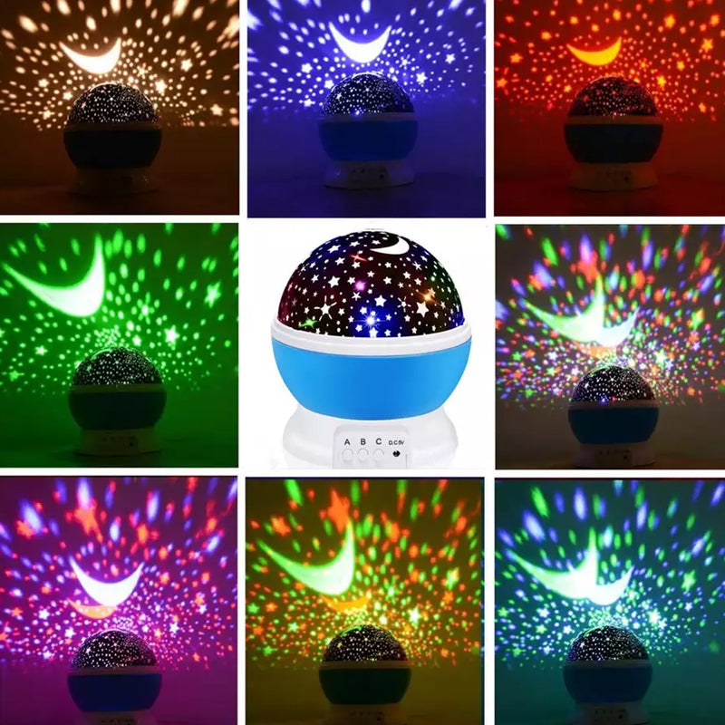 Proyector de Estrellas Galaxia con Control Remoto - luz mágica nocturna