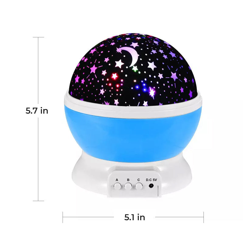 Proyector de Estrellas Galaxia con Control Remoto - luz mágica nocturna