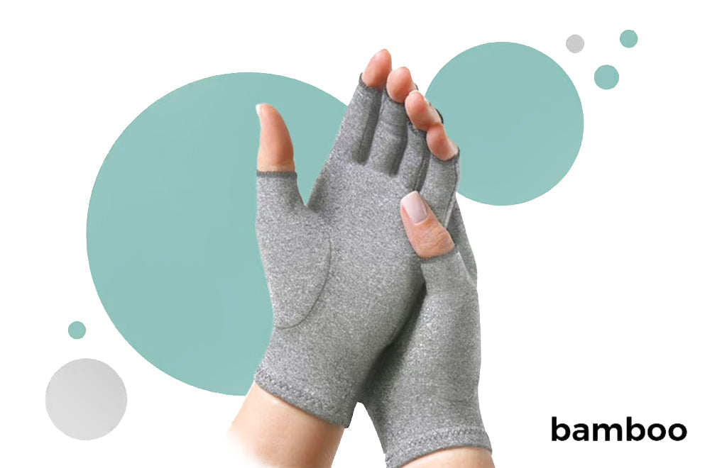 Guantes de compresión de bambú – Alivio y confort diario