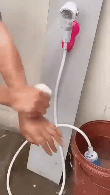 TrailShower™ – La ducha de camping móvil con presión de agua | Limpio y refrescado en cualquier lugar | 50% DESCUENTO