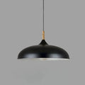 Lámpara de techo LED UFO – Roble, E27 y moderno escandinavo