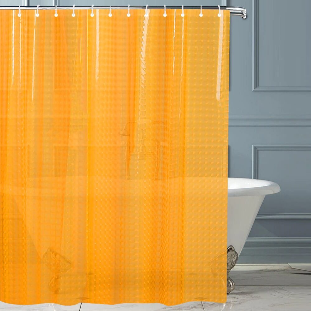 Cortina de Ducha Transparente – Lujo y Funcionalidad para el Baño
