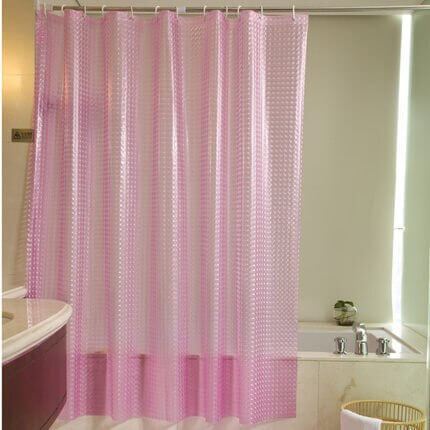 Cortina de Ducha Transparente – Lujo y Funcionalidad para el Baño