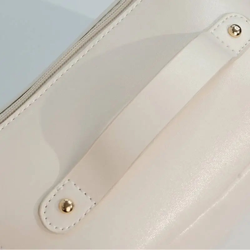 GlamourBox - Bolsa de cosméticos elegante con gran capacidad