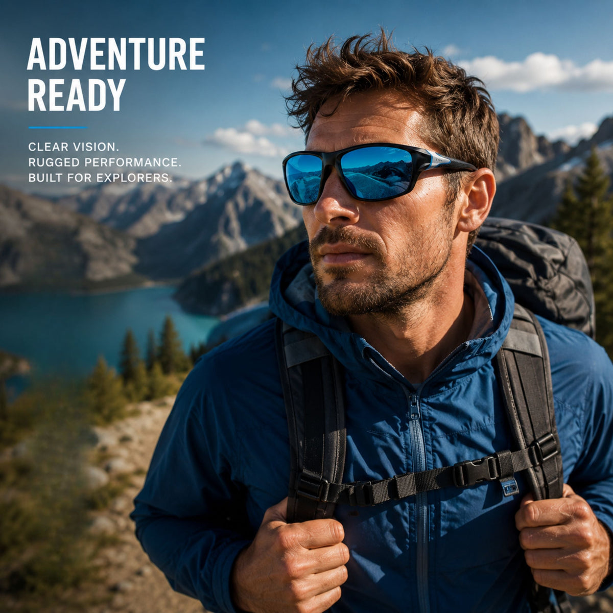 GLAREBLOCK – Gafas de sol deportivas polarizadas con protección UV400