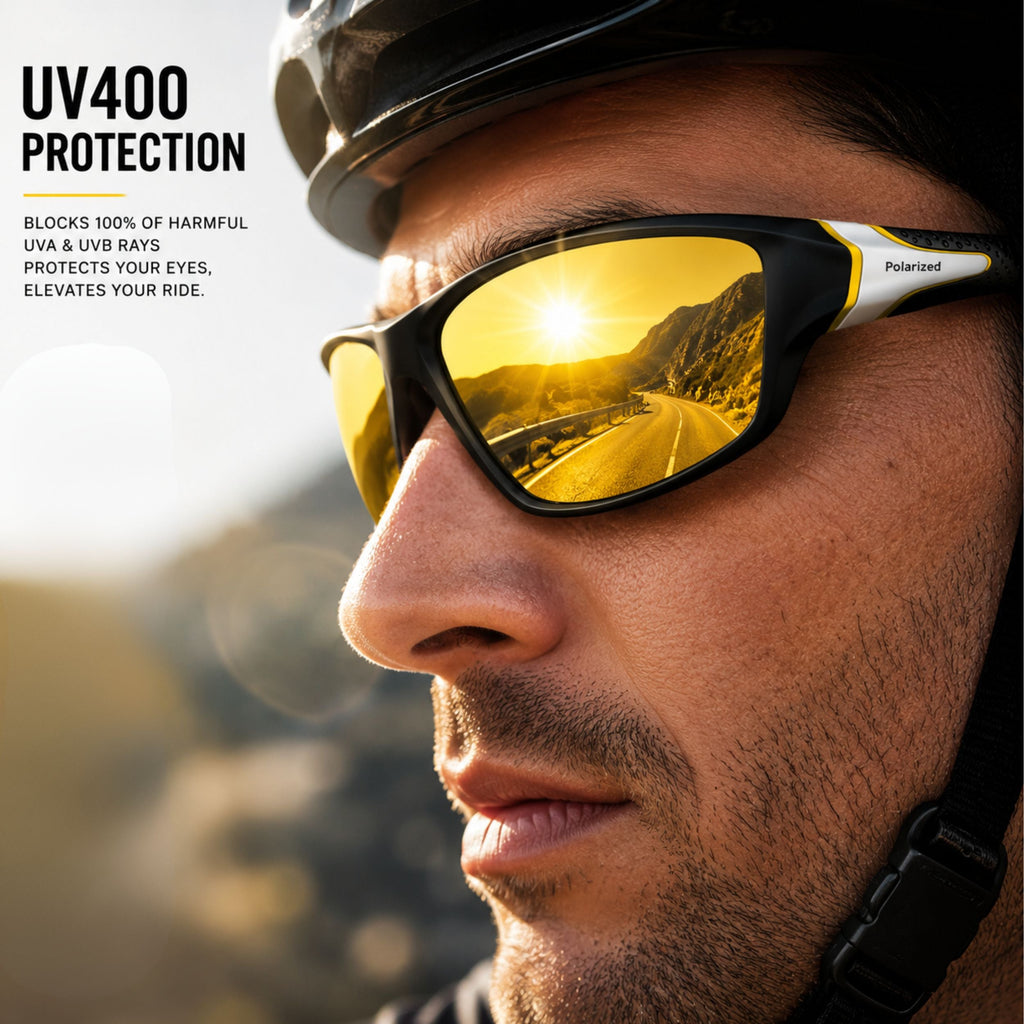 GLAREBLOCK – Gafas de sol deportivas polarizadas con protección UV400