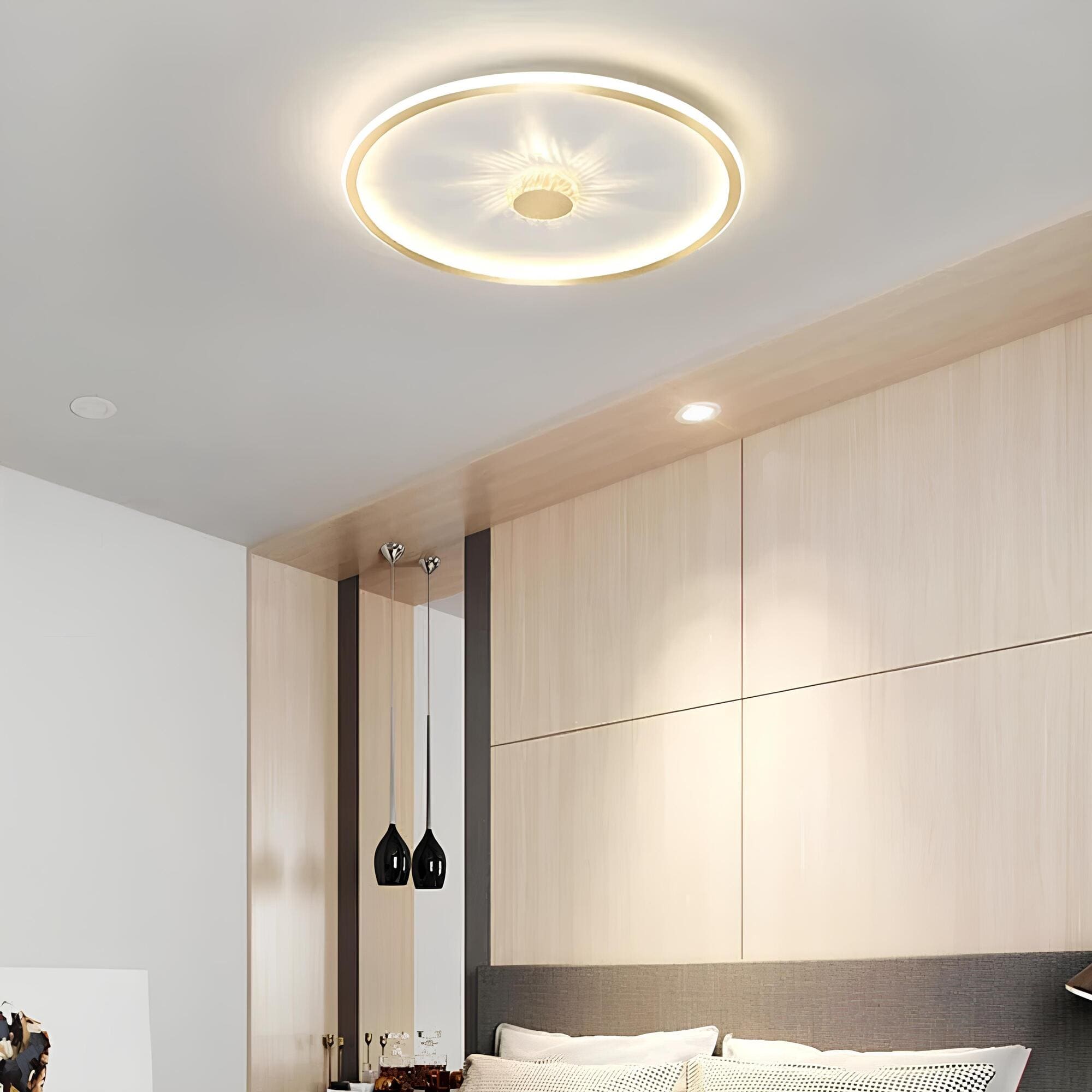 Lámpara de techo LED | Regulable para dormitorio, salón