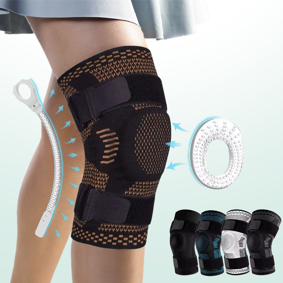 soporte de rodilla para alivio del dolor y estabilidad