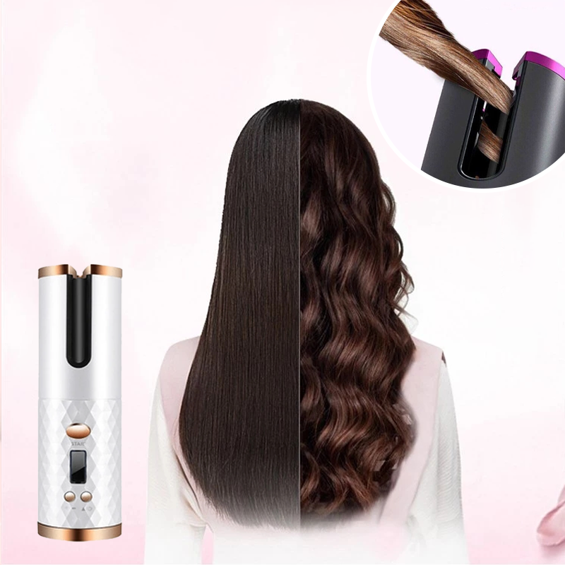 Rizador Automático Inalámbrico para Cabello Brillante