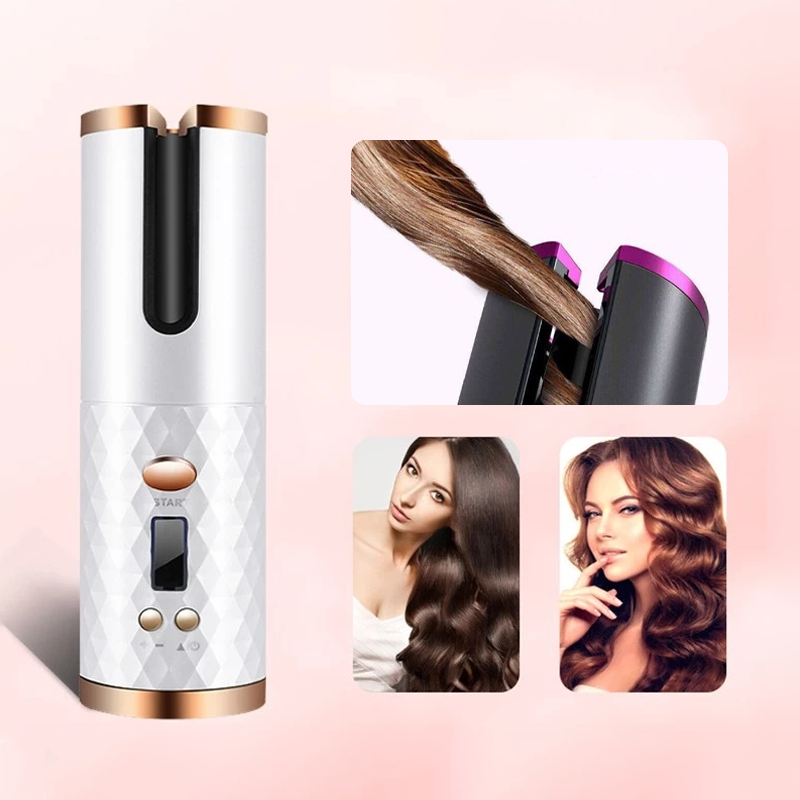 Rizador Automático Inalámbrico para Cabello Brillante