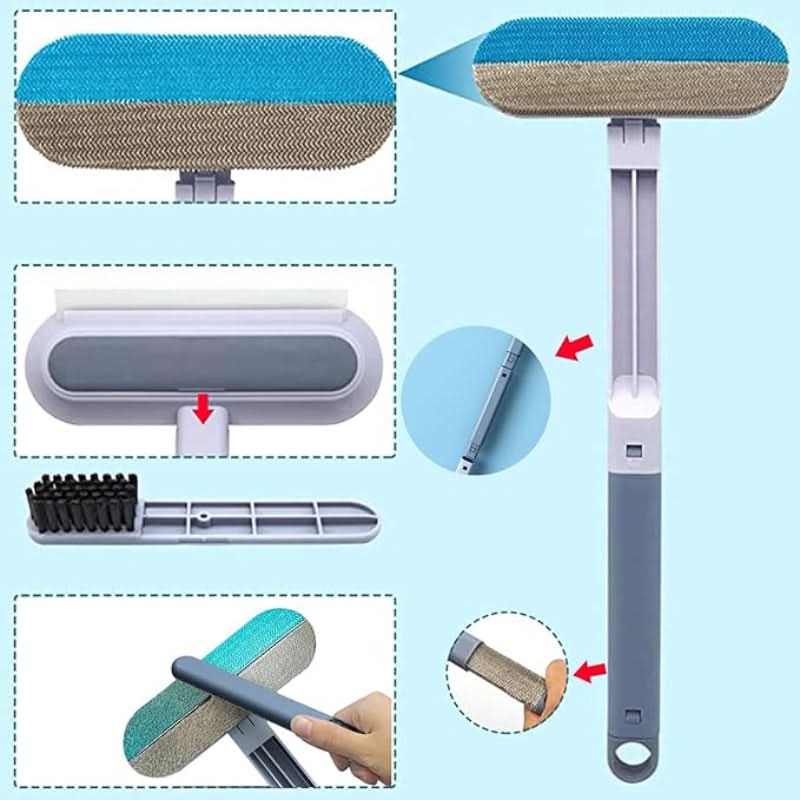 Cepillo 3 en 1 anti-pelos y multi-superficies