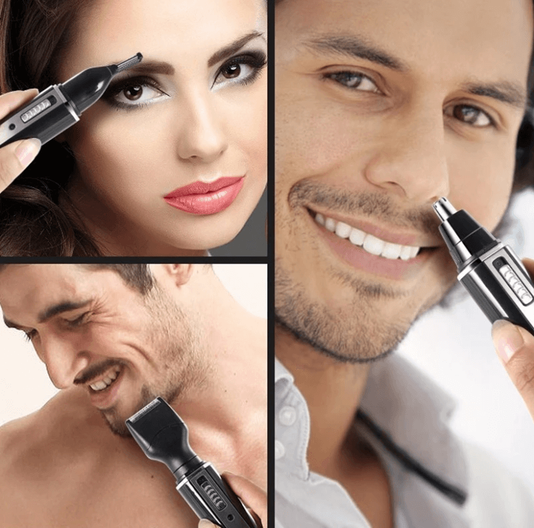 4 en 1 cortadora de cabello eléctrica recargable