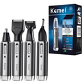 4 en 1 cortadora de cabello eléctrica recargable
