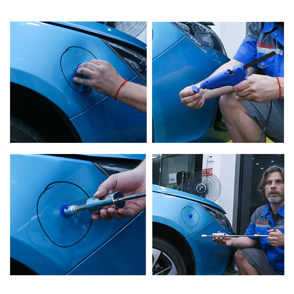 Kit de Herramientas para la Eliminación de Abolladuras de Automóviles DIY Fácil