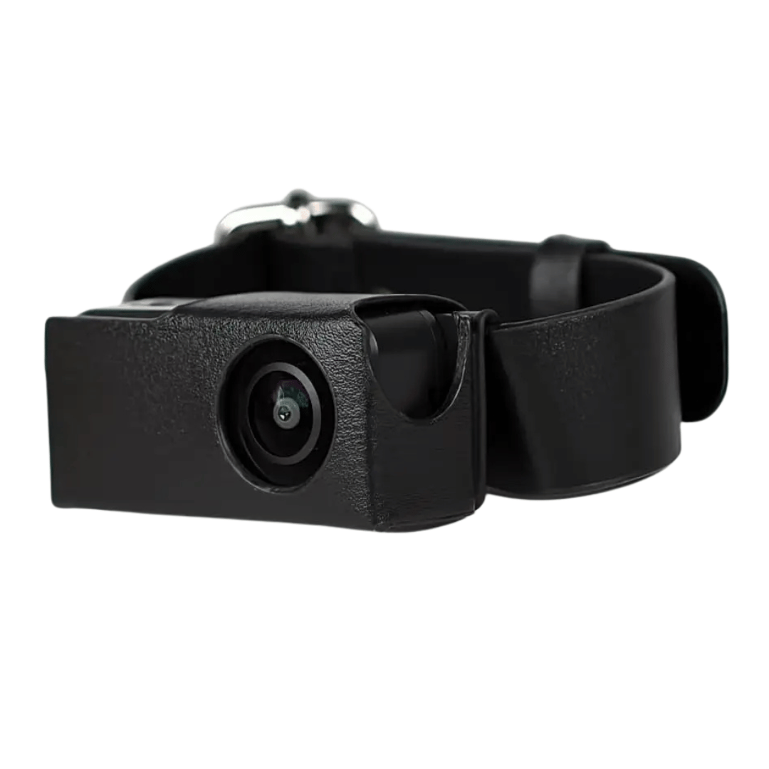 Cámara de Collar HD para Mascotas con Lente de 160° para Perros y Gatos