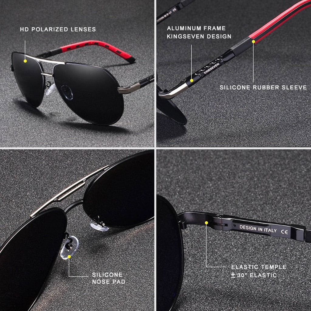 Gafas de Sol Vintage para Hombres - Protección UV400