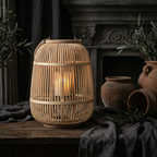Lámparas de Rattan