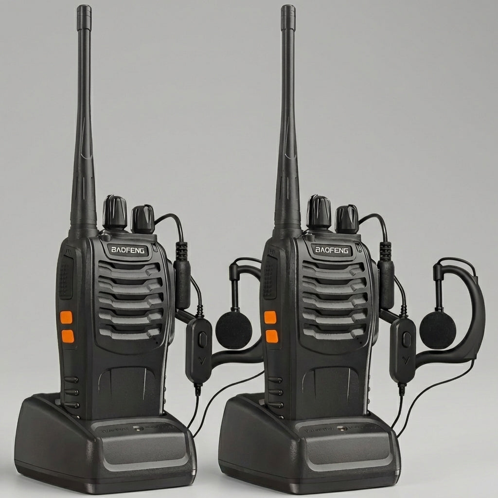 Walkie-talkie USB recargable