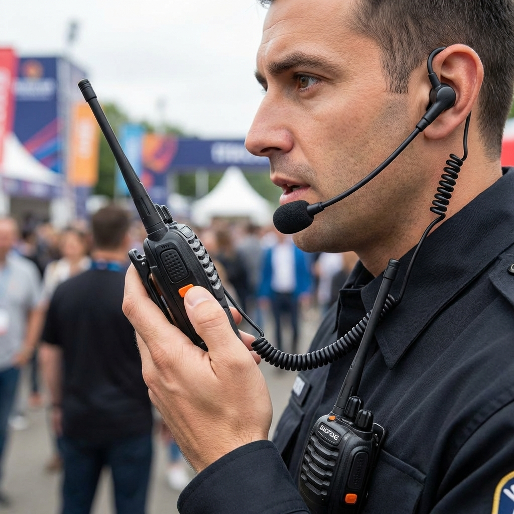 Walkie-talkie USB recargable