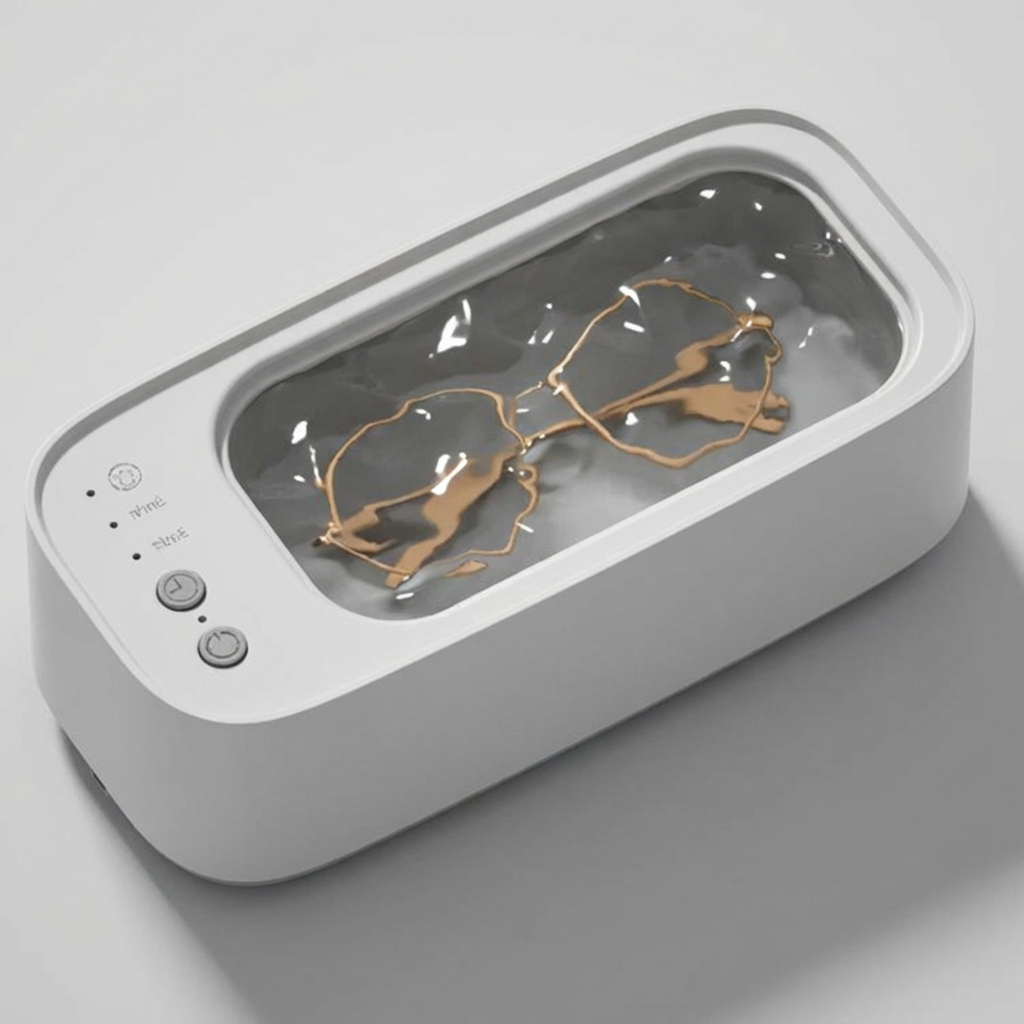 Máquina de limpieza por ultrasonido para joyas