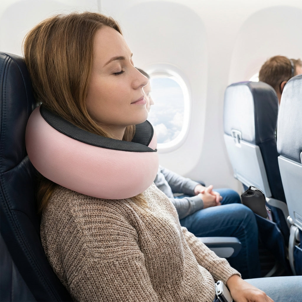 Cojines de viaje ergonómicos con memoria
