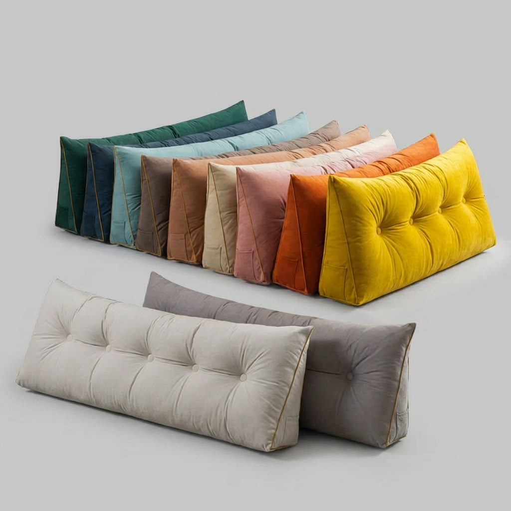 Lujosa y elegante cuña de almohada