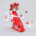 Escalera de trepar del Papá Noel eléctrico