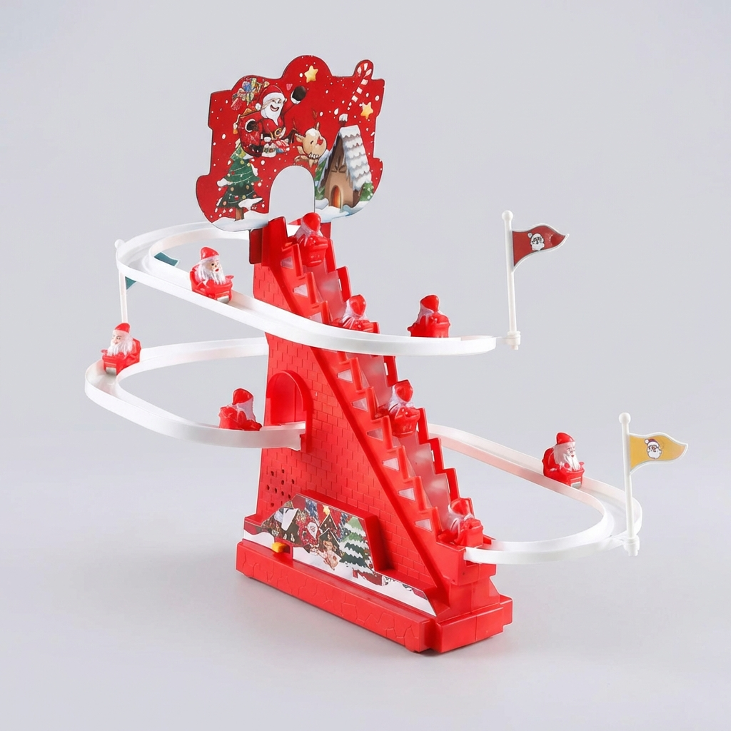 Escalera de trepar del Papá Noel eléctrico