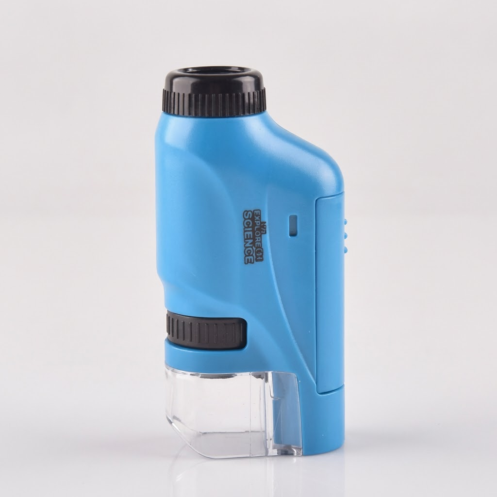 Microscopio de bolsillo para niños