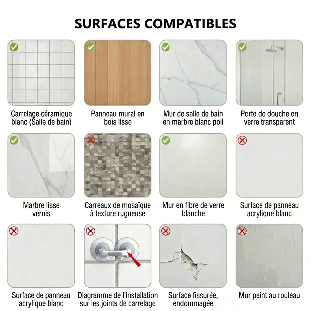 Barra de Apoyo Anticaídas – Instalación Fácil y Segura
