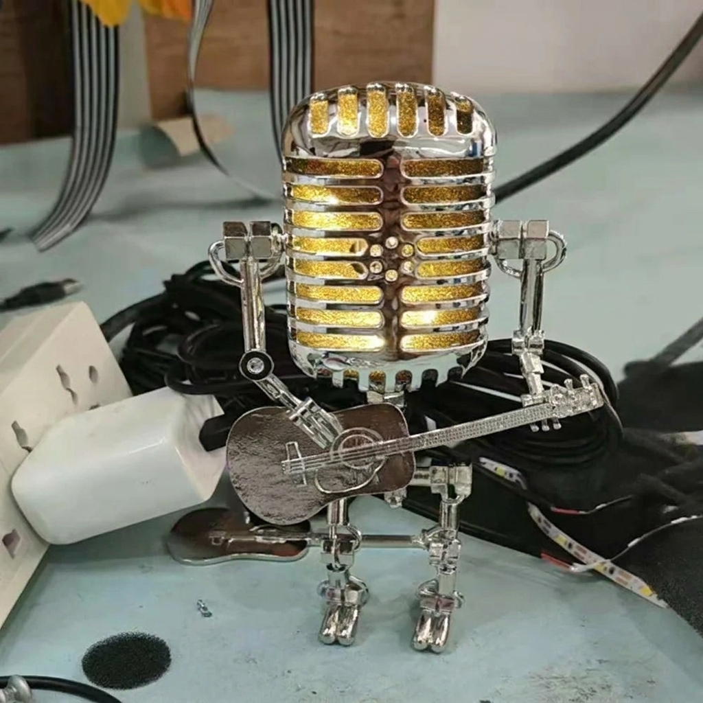 Lámpara de Mesa Robot Decorativa
