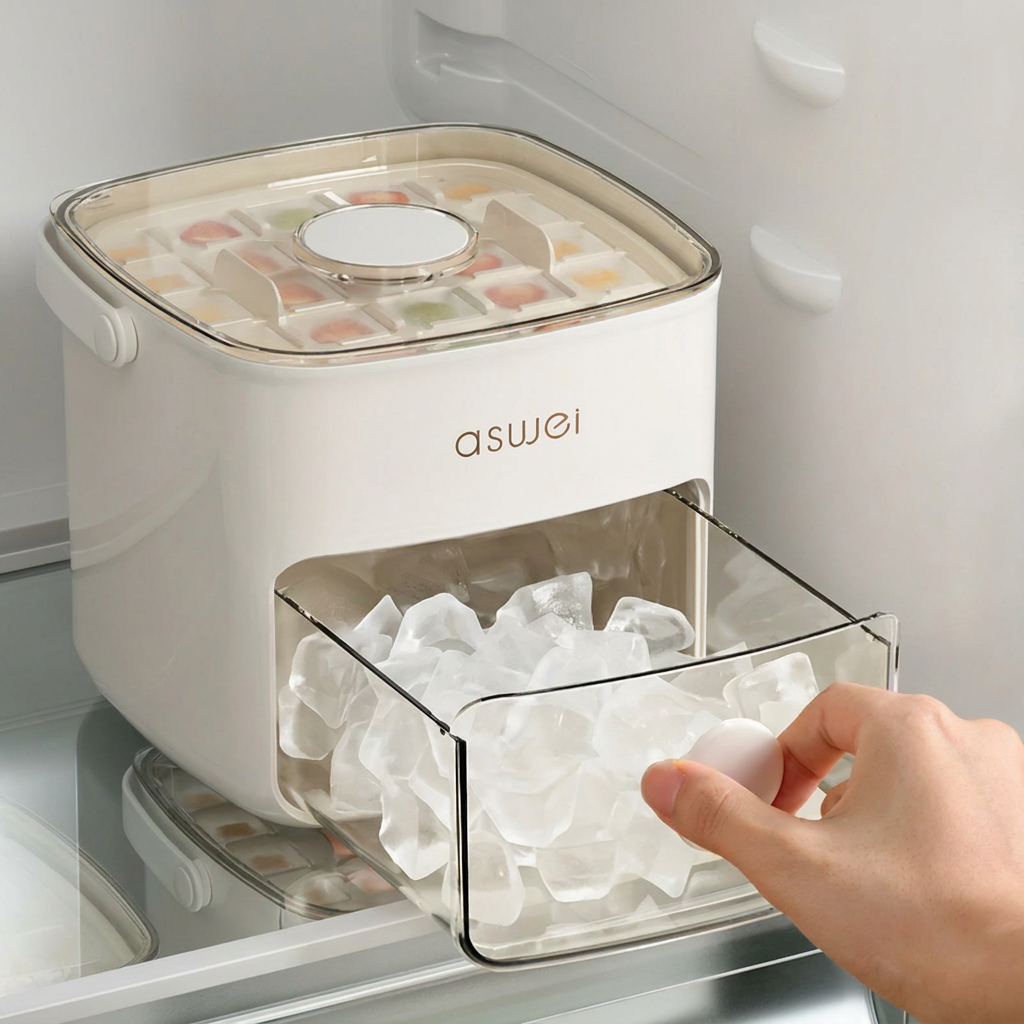 Máquina de Hielo Práctica para el Hogar