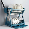 Estante de Secado Compacto y Plegable para Cocina
