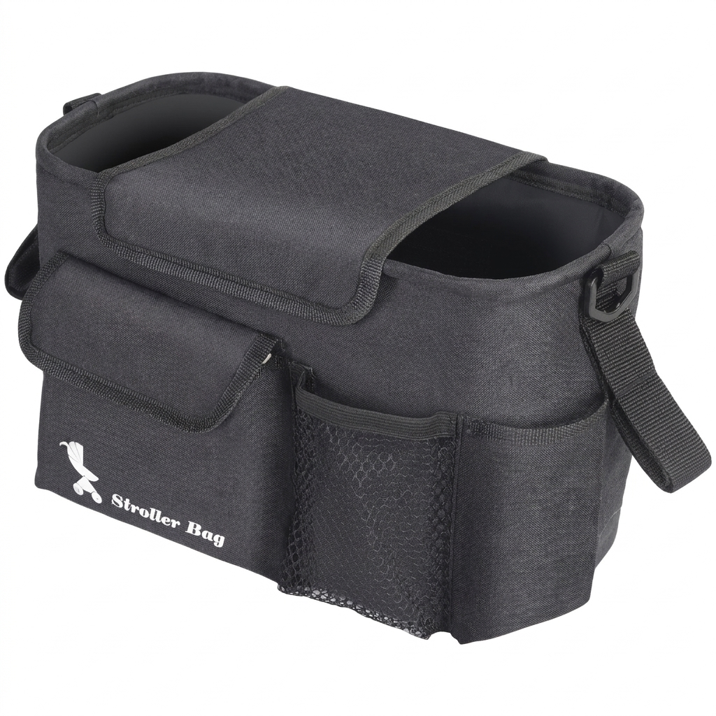 Bolsa de carrito de bebé multi-bolsillo