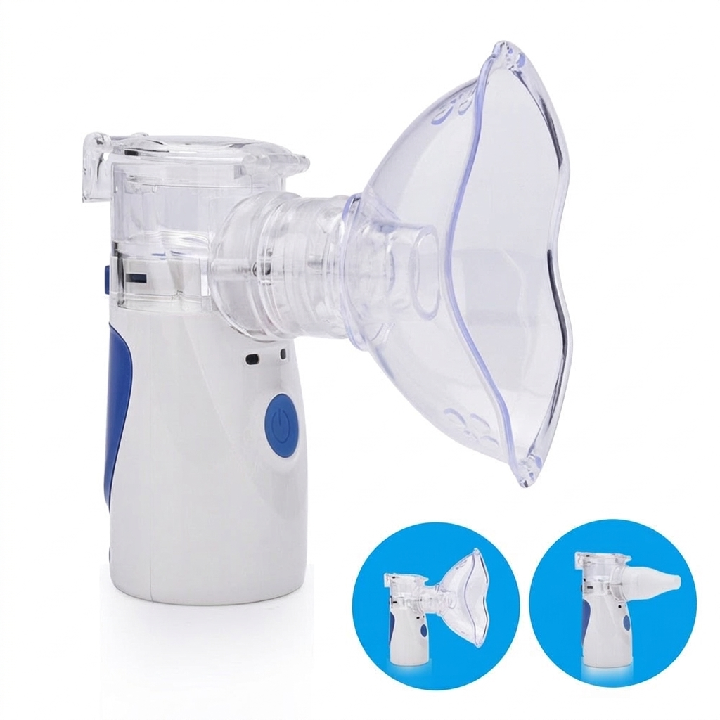 Inhalador de malla ultrasónica portátil