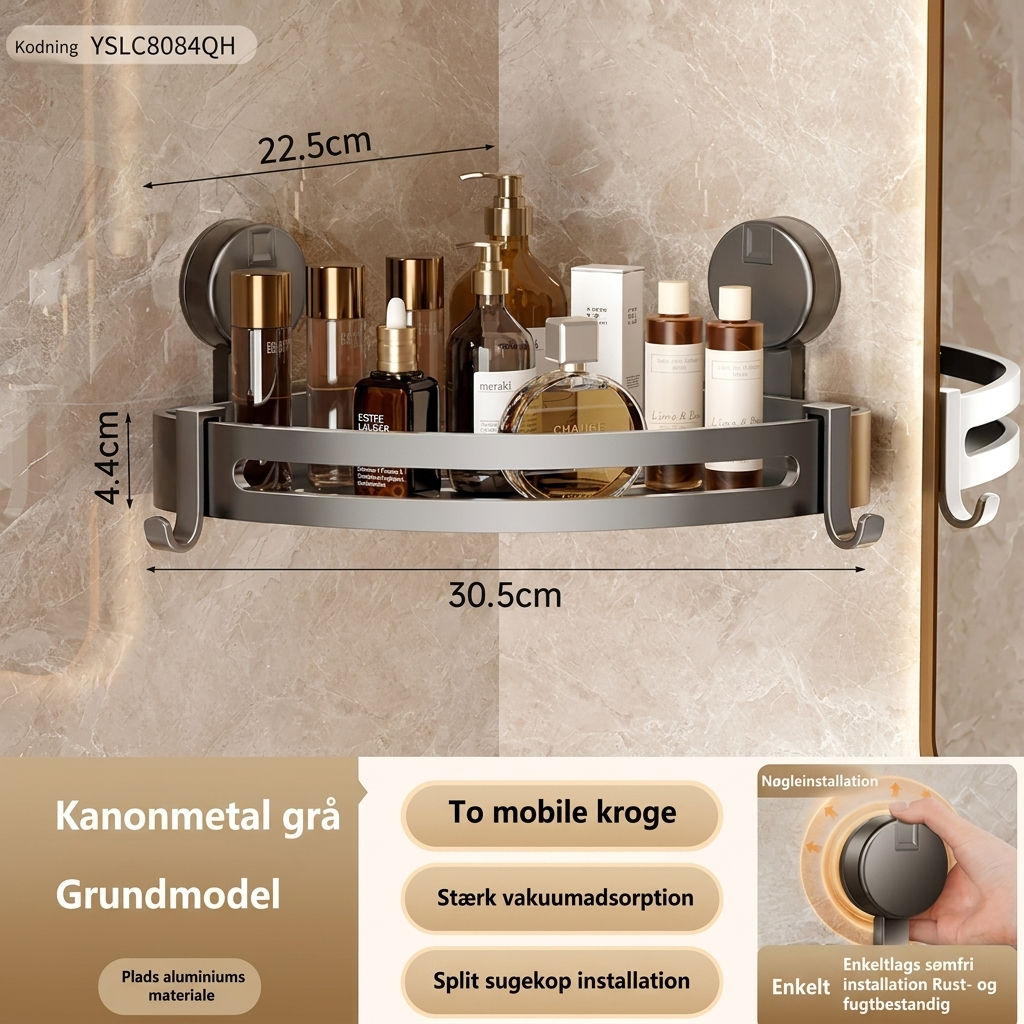 Estante de Almacenamiento Versátil para el Baño