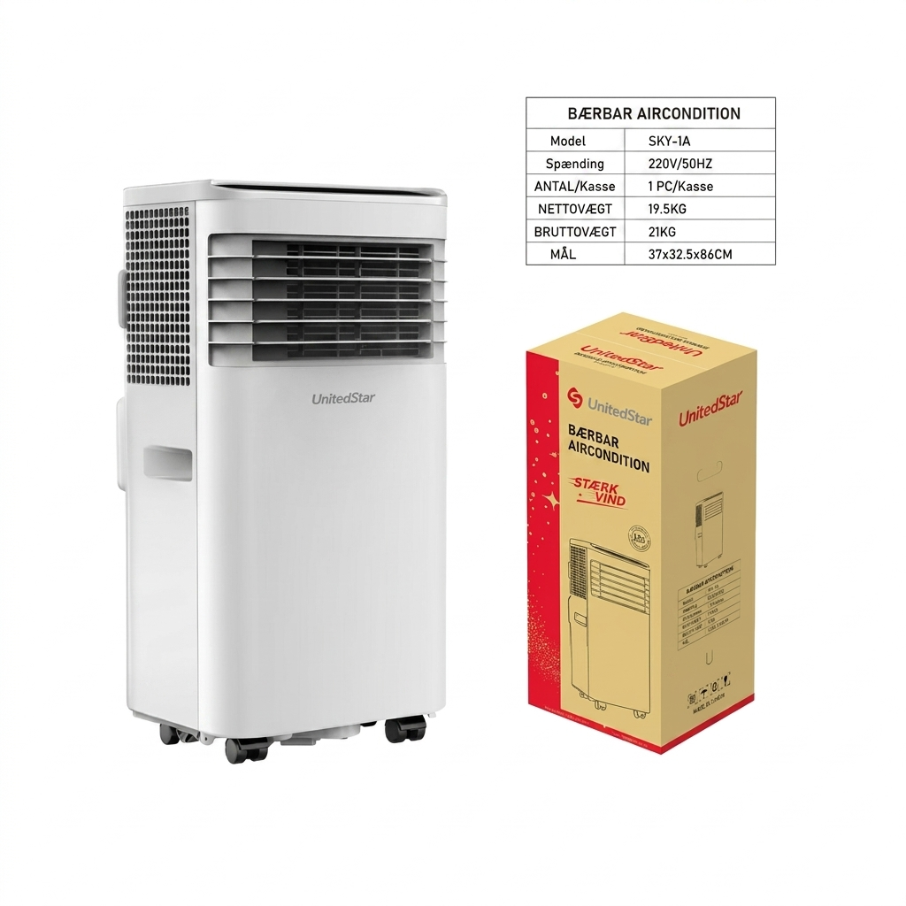 Enfriador de evaporación portátil con mini ventilador