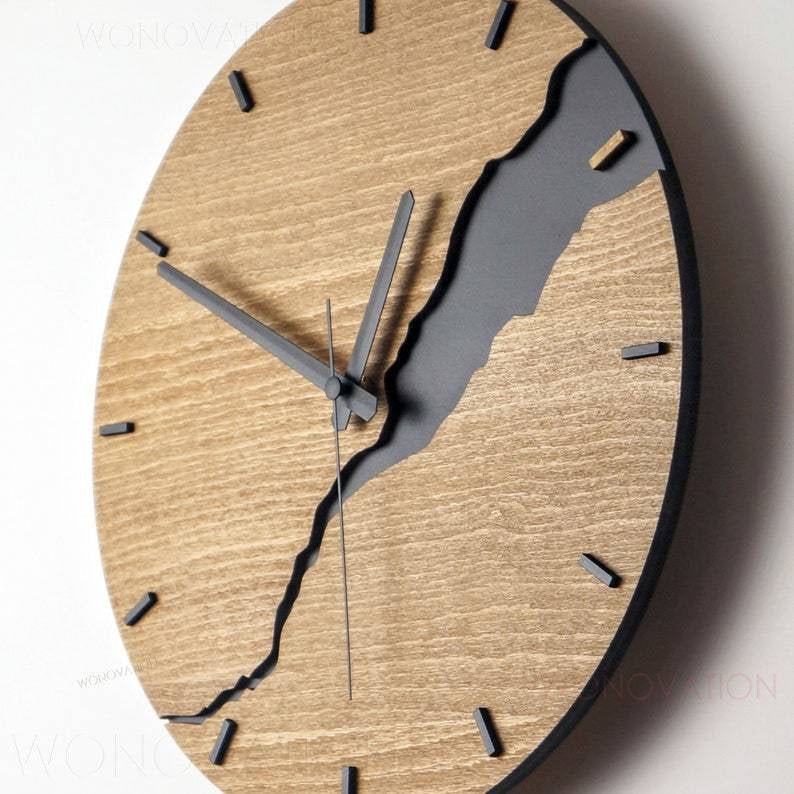 Reloj de Pared de Madera Luxe – Nuvoro